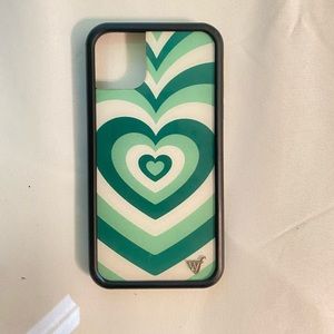 Wildflower Latte Love iPhone case